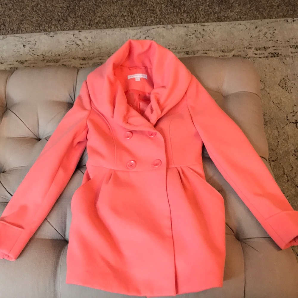 Double breasted pea coat